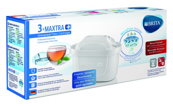 BRITA Superpack: MAXTRA+ Filter 3x 