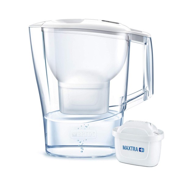 Brita - Wasserfilter Aluna Cool weiß inkl. 1x MAXTRA+ Filterkartusche