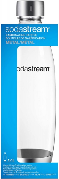 SodaStream - PET-Flasche 1 L mit Edelstahl Fuse